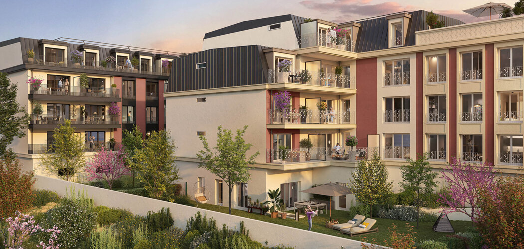 Programme immobilier neuf Carré Chenay (93) - Gagny pied à proximité immédiate du RER E (93220) - Référence : 16711