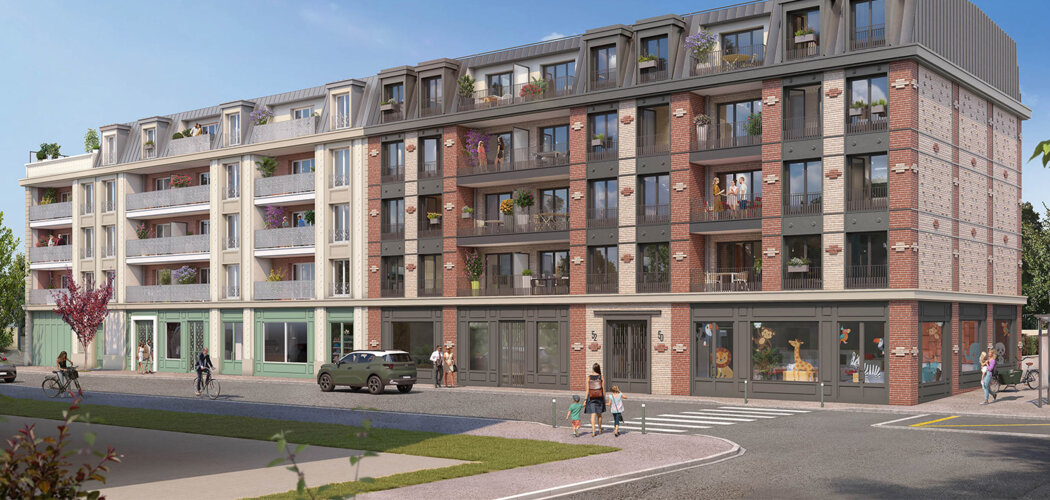 Programme immobilier neuf Carré Chenay (93) - Gagny pied à proximité immédiate du RER E (93220) - Référence : 16711