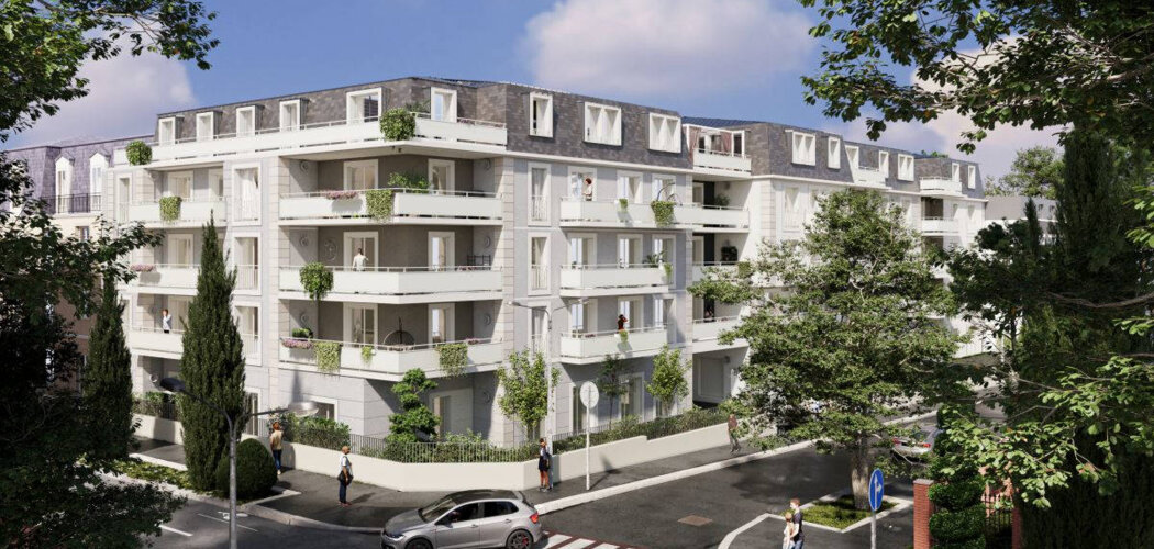 Programme immobilier neuf LE CLOS CASTEL - Gagny  près du Bois de l’Étoile (93220) - Référence : 16165