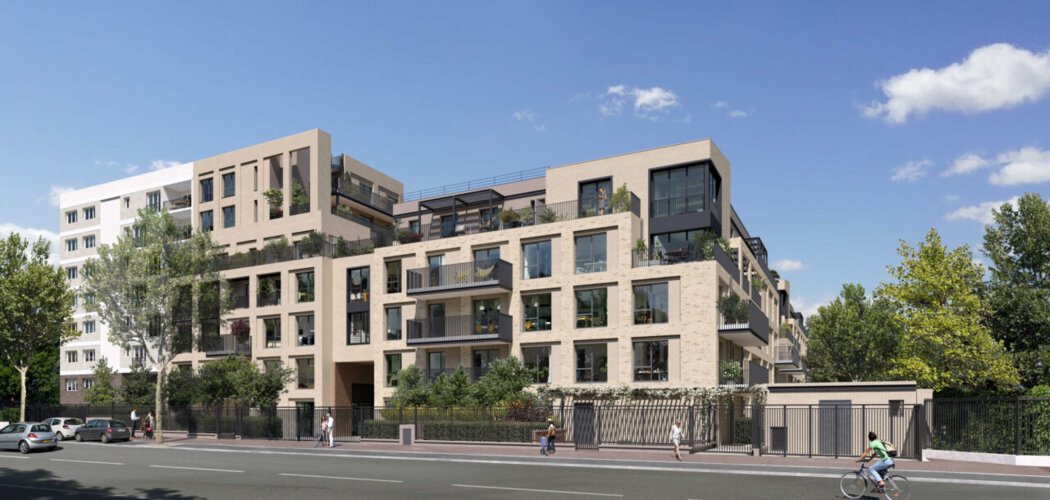 Programme immobilier neuf Les Terrasses de L'Hippodrome - Garches : logements neufs lumineux et sécurisés avec vue sur Saint-Cloud (92380) - Référence : 14963