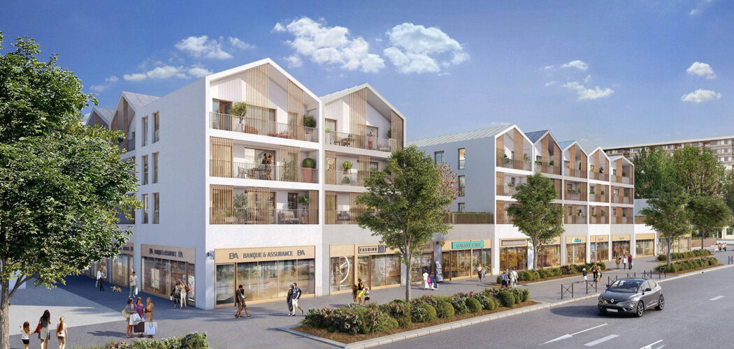 Programme immobilier neuf GREEN AVENUE - Garges-lès-Gonesse : Résidence T1–T4 avec cadre moderne et confort optimisé proche des transports (95140) - Référence : 4789