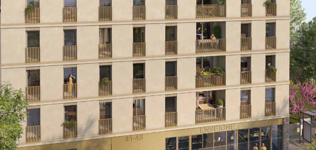 Programme immobilier neuf Les Terrasses de Gentilly (94) - Gentilly près du centre et du métro 14 et RER B (94250) - Référence : 16743