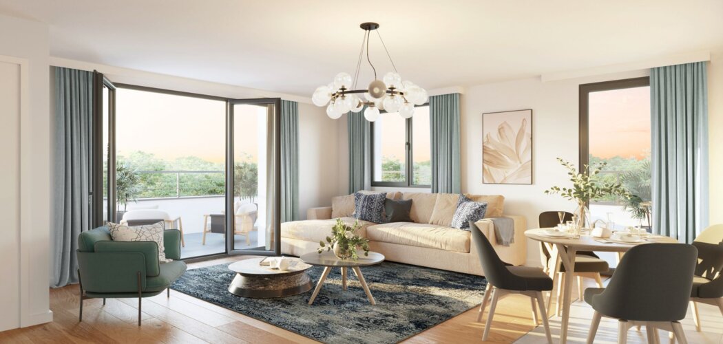 Programme immobilier neuf Coeur de ville - Le Clos de L'Yvette - Gif-sur-Yvette : logements neufs sécurisés et verdoyants proche des transports (91190) - Référence : 15433