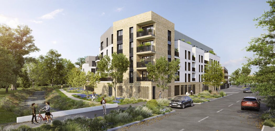 Programme immobilier neuf 88 rue de Paris - Gonesse centre-ville à proximité de Paris en RER D (95500) - Référence : 16771