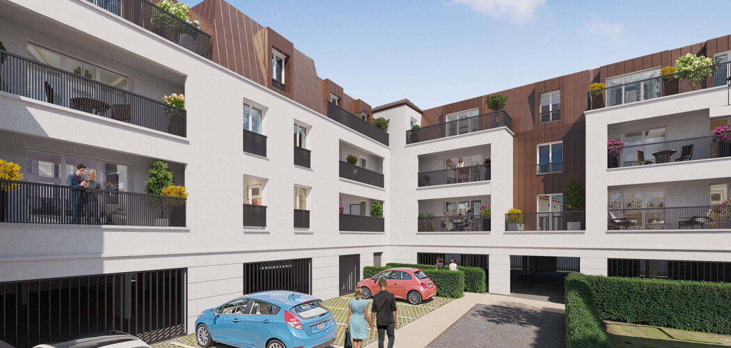 Programme immobilier neuf Le Clos du Centre - Gonesse proche du RER D (95500) - Référence : 16470