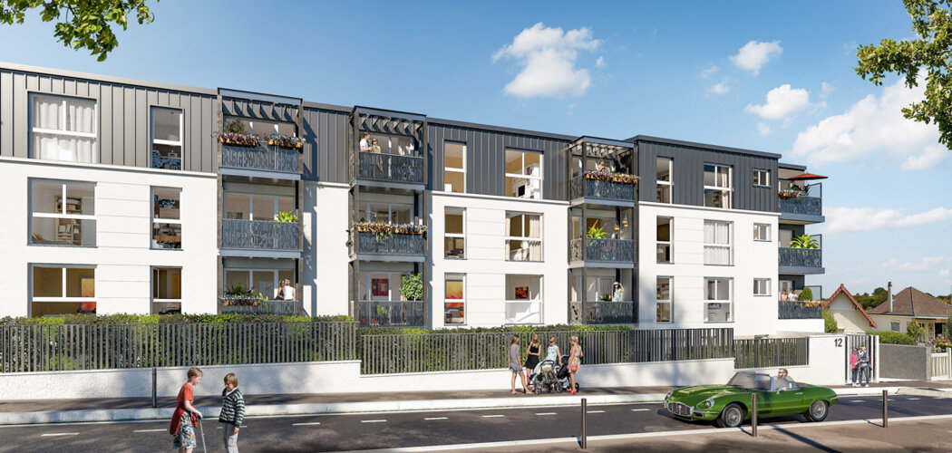 Programme immobilier neuf Le 12 - Gournay-sur-Marne proche Noisy-le-Grand (93460) - Référence : 8165