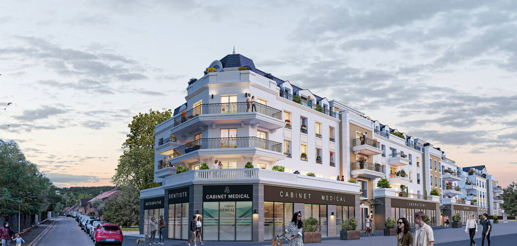 Programme immobilier neuf Les Marquises - Goussainville proche du RER D (95190) - Référence : 16468
