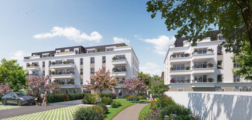 Programme immobilier neuf Les Marquises - Goussainville proche du RER D (95190) - Référence : 16468