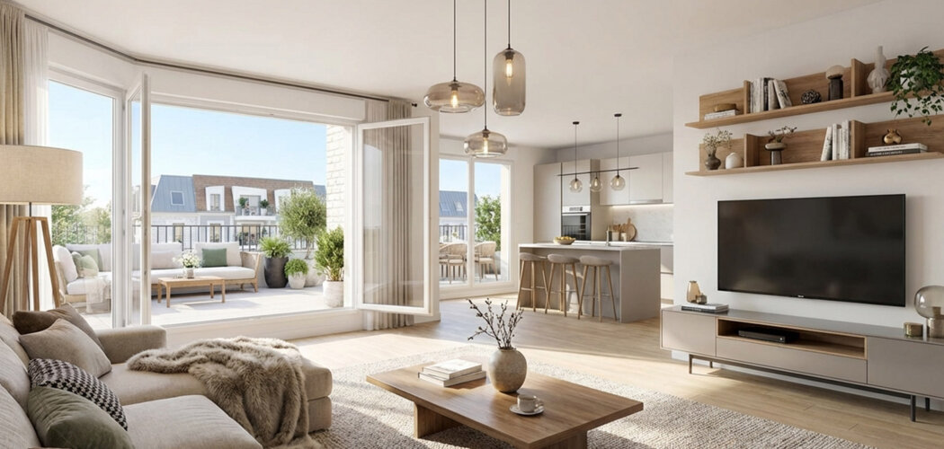 Programme immobilier neuf Les Tourelles (78) - Hardricourt près des berges de la Seine (78250) - Référence : 13906
