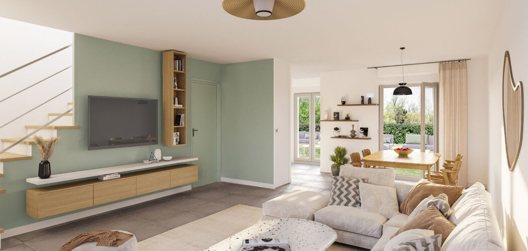 Programme immobilier neuf Domaine des Longs Champs Tranche 2 - Houdan à proximité de la Vallée de Chevreuse (78550) - Référence : 16391