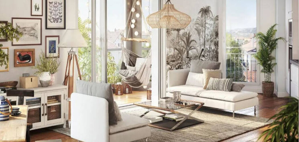 Programme immobilier neuf LES JARDINS SCHOELCHER -  TR1 LIBRE - Houilles : Résidence avec cadre verdoyant et confort moderne proche des commodités (78800) - Référence : 5578