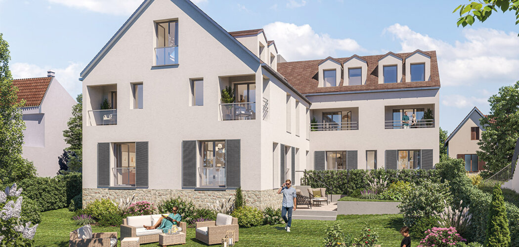 Programme immobilier neuf VILLA LESCOT - Igny, logements neufs et proximité RER C en ville pavillonnaire (91430) - Référence : 15979