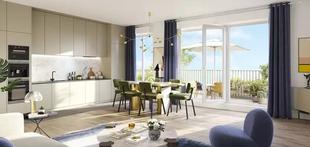 Programme immobilier neuf LES TERRASSES DE LA BIEVRE - Igny près centre et transports RER (94250) - Référence : 13002