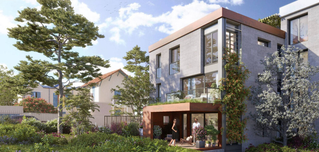 Programme immobilier neuf QUIETUDE - Issy-les-Moulineaux connexion rapide Paris métro 12 et RER C (92130) - Référence : 16279