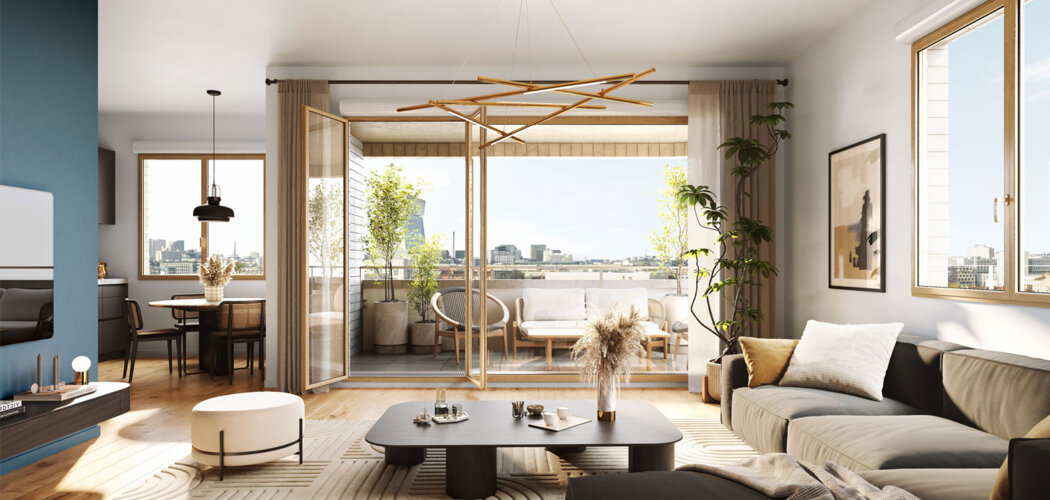 Programme immobilier neuf GAMBETTA 1 - Ivry-sur-Seine à deux pas des quais de Seine et proche RER C (94200) - Référence : 16555