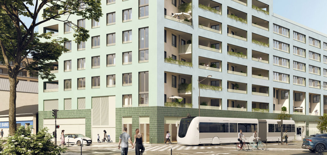 Programme immobilier neuf GAMBETTA 1 - Ivry-sur-Seine à deux pas des quais de Seine et proche RER C (94200) - Référence : 16555
