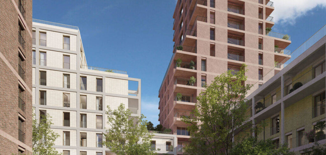 Programme immobilier neuf Ivry Confluences 1 - Ivry-sur-Seine à moins d’un kilomètre de la gare RER C (94200) - Référence : 16633