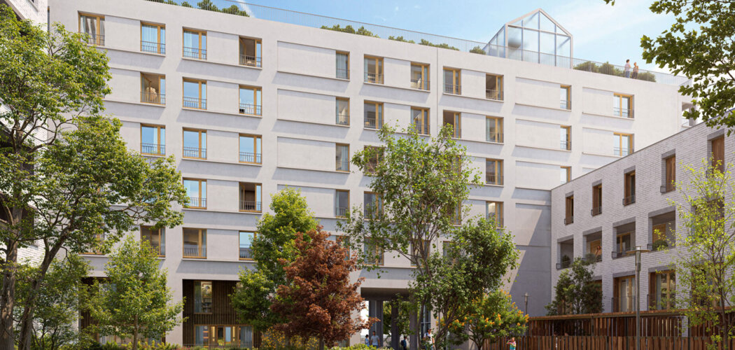 Programme immobilier neuf Ivry Confluences 2 - Ivry-sur-Seine à proximité des rives de la Seine et du RER C (94200) - Référence : 16754