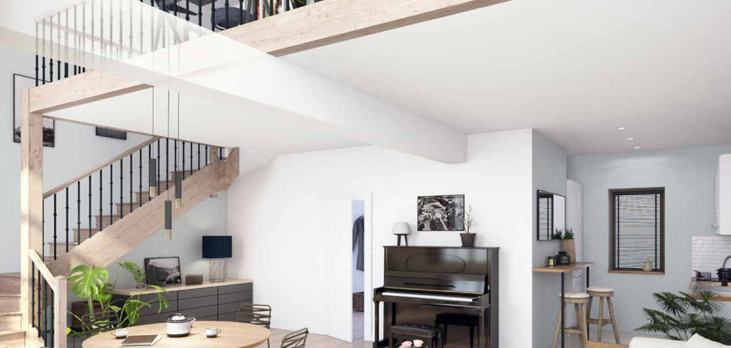 Programme immobilier neuf ORANGERIE - LE RELAIS - Jouars-Pontchartrain : logements neufs sécurisés et verdoyants proche des espaces verts (78760) - Référence : 15314