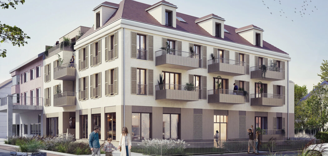 Programme immobilier neuf HARMONIE - Jouy-en-Josas proche de la gare RER C et Transilien V (78350) - Référence : 13230