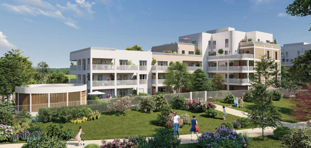 Programme immobilier neuf Les Terrasses de l’Hautil - Jouy-le-Moutier appartements avec extérieur proche RER A (95280) - Référence : 16135
