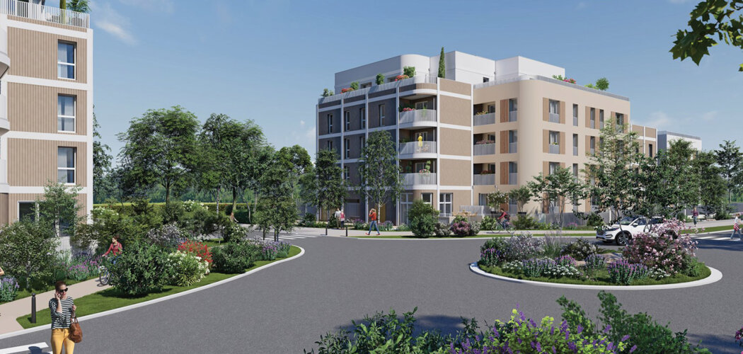 Programme immobilier neuf Les Terrasses de l’Hautil - Jouy-le-Moutier appartements avec extérieur proche RER A (95280) - Référence : 16135