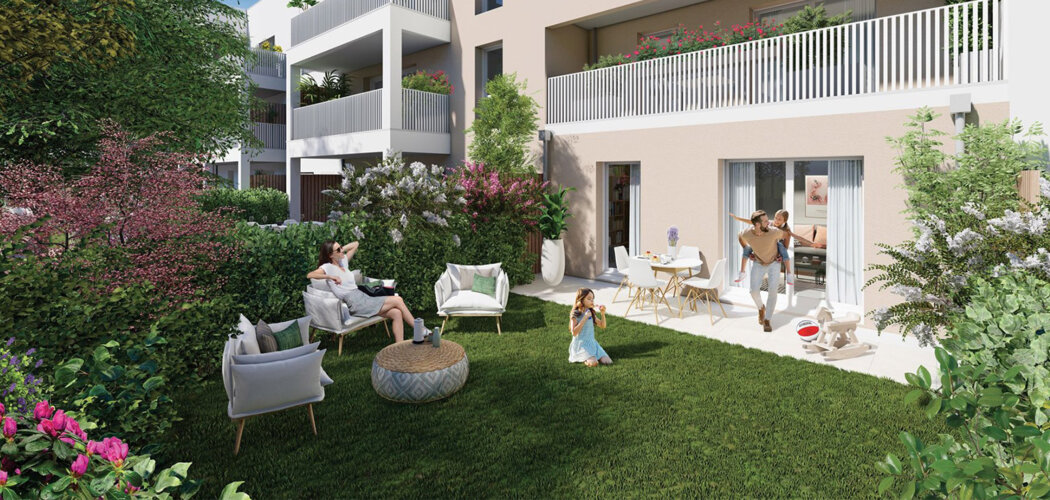Programme immobilier neuf Les Terrasses de l’Hautil - Jouy-le-Moutier appartements avec extérieur proche RER A (95280) - Référence : 16135