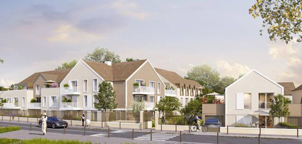 Programme immobilier neuf Le Clos des Rougeux - Jouy-le-Moutier quartier Rougeux à proximité centre et écoles (95280) - Référence : 16583