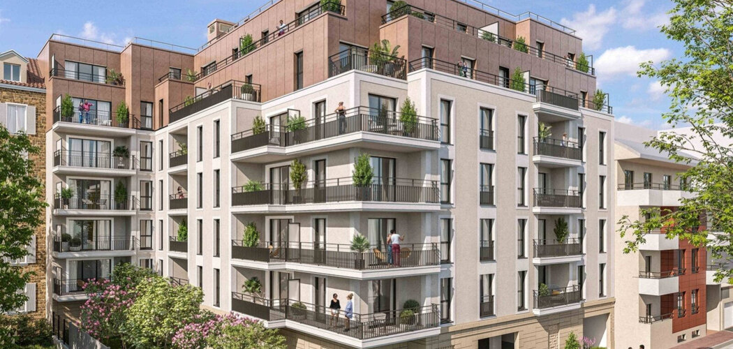 Programme immobilier neuf ESCALE SAND - Juvisy-sur-Orge à distance piétonne du RER D et C direction Paris (91260) - Référence : 16544