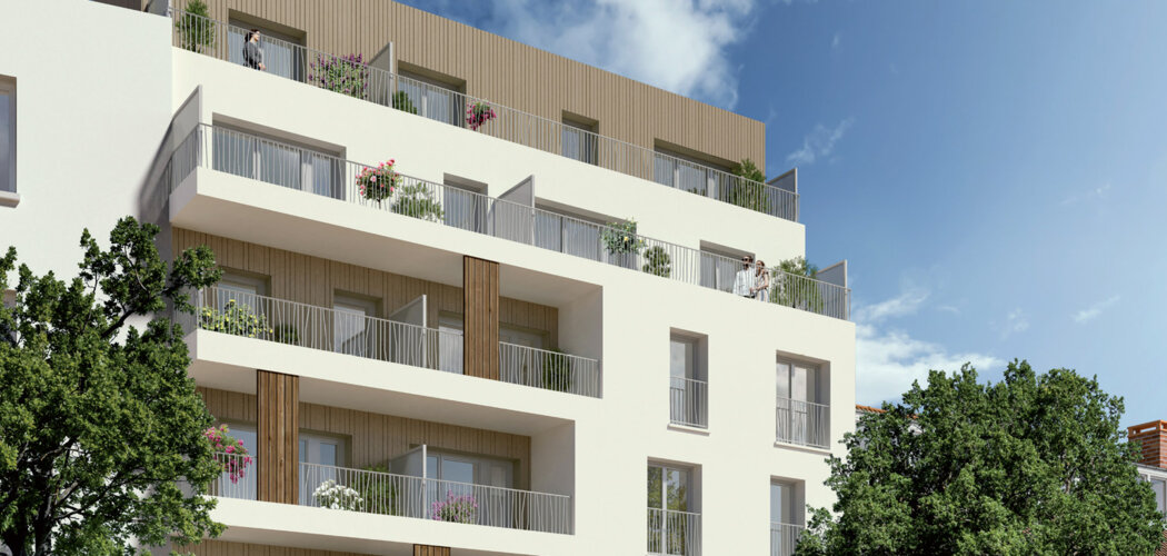 Programme immobilier neuf Villa Deleuze (91) - Juvisy sur Orge cadre urbain proche gare appartements avec extérieur (91260) - Référence : 17194