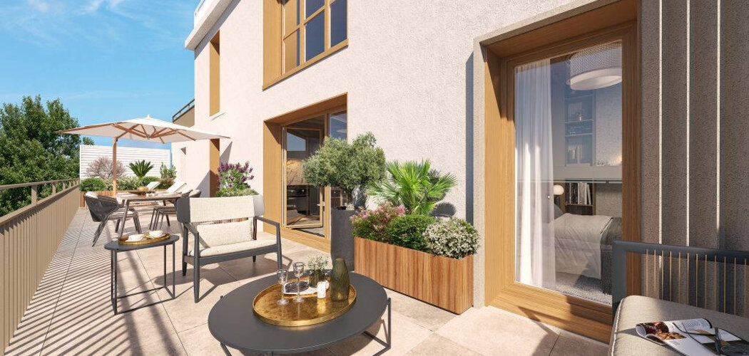 Programme immobilier neuf Les Terrasses du Saule Blanc - Juvisy Sur Orge : logements neufs sécurisés et lumineux proche des transports (91260) - Référence : 15422
