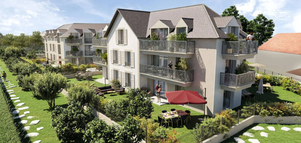 Programme immobilier neuf Les Jardins de l'Haÿ - TR1 LIBRE - L'Hay-les-Roses : logements neufs sécurisés et verdoyants proche des transports (94240) - Référence : 15024