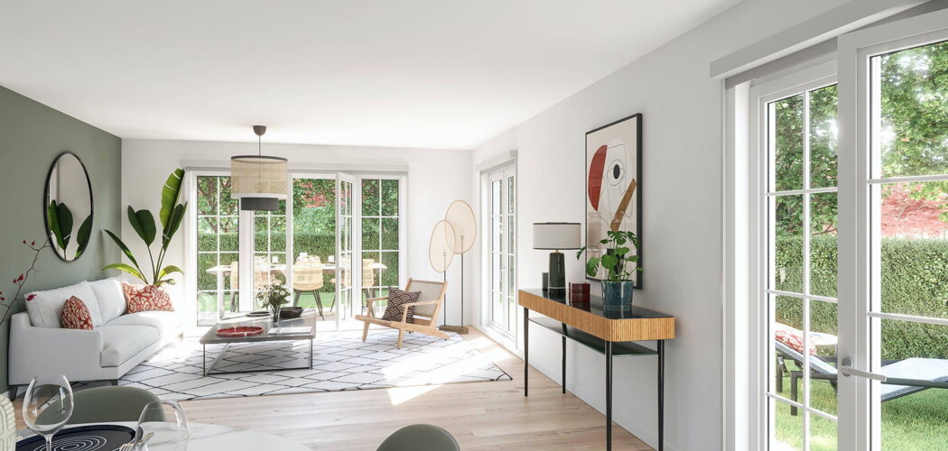 Programme immobilier neuf QUARTIER DE LA ROSERAIE - L'Hay-les-Roses : Résidence studio–T5 avec cadre élégant et confort optimisé proche des espaces verts (94240) - Référence : 14306