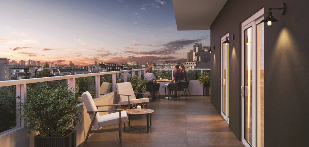 Programme immobilier neuf L'EDGAR (93) -  La Courneuve : logements neufs sécurisés et lumineux proche des transports (93120) - Référence : 15016