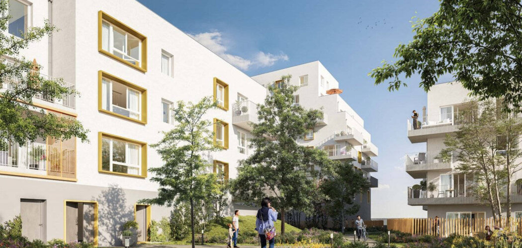 Programme immobilier neuf NOVA GREEN - La Courneuve : logements neufs sécurisés et verdoyants proche des transports (93120) - Référence : 15070