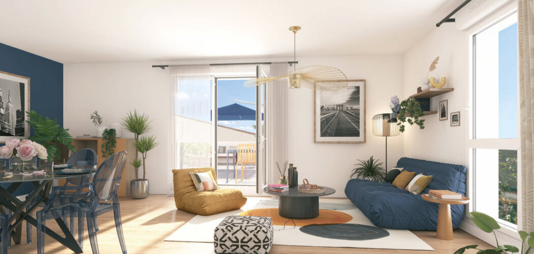 Programme immobilier neuf Cour Nova - La Courneuve non loin du métro 7 et du tramway T1 (93120) - Référence : 16643
