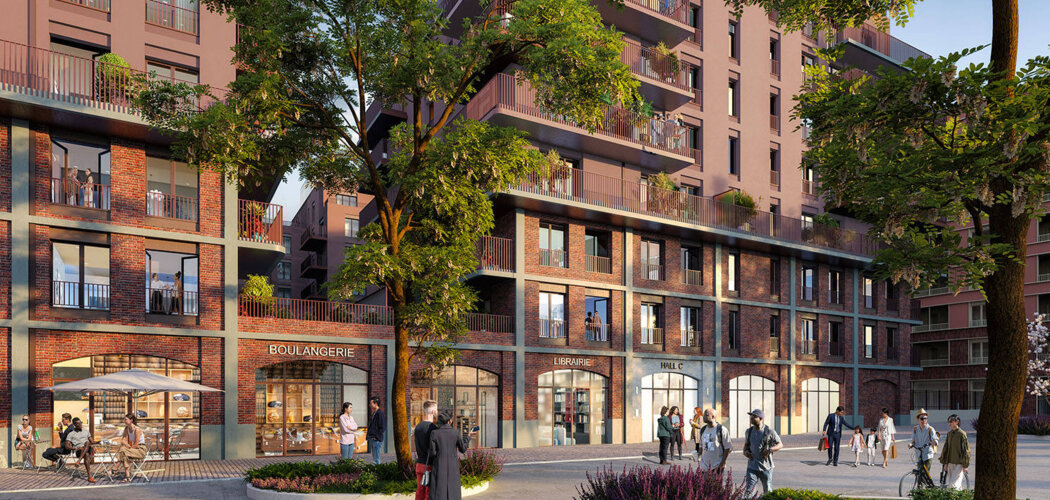 Programme immobilier neuf LA FABRIQUE DES CULTURES - RUE DES USINES BABCOCK - La Courneuve : Résidence studio–T5 avec cadre résidentiel et confort optimisé proche des transports (93120) - Référence : 14704