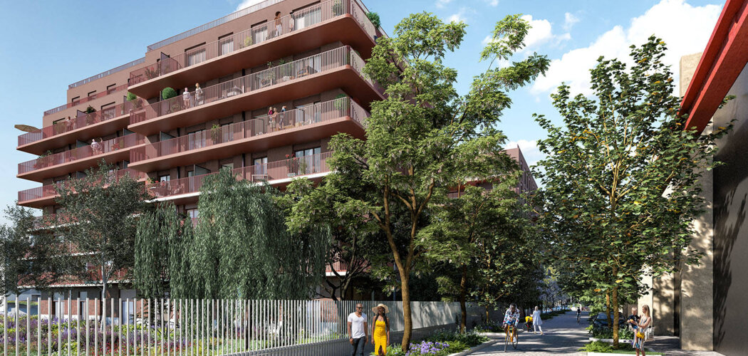 Programme immobilier neuf LA FABRIQUE DES CULTURES - RUE DES USINES BABCOCK - La Courneuve : Résidence studio–T5 avec cadre résidentiel et confort optimisé proche des transports (93120) - Référence : 14704