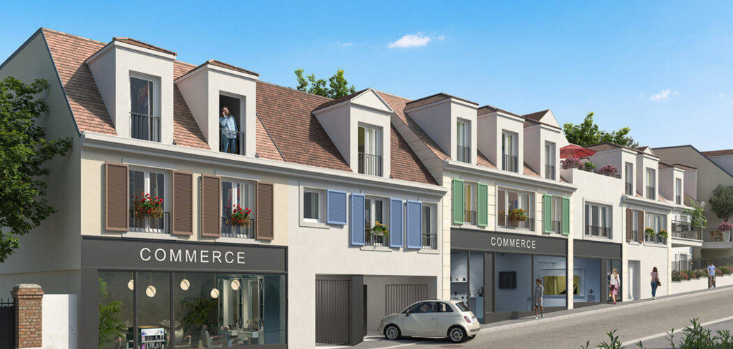 Programme immobilier neuf VILLA DAUBIGNY - La Frette-sur-Seine : Résidence studio–T4 avec cadre résidentiel et confort optimisé proche des transports (95530) - Référence : 14807