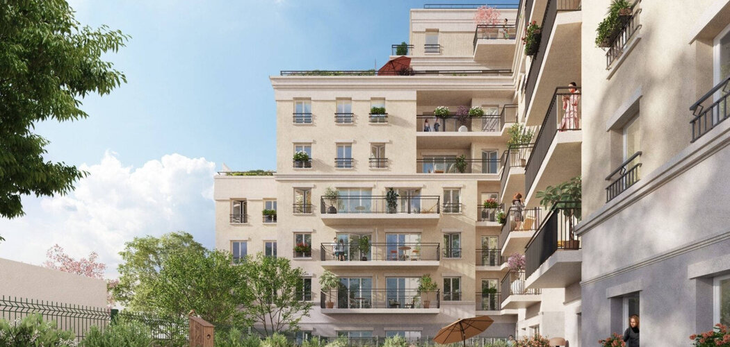 Programme immobilier neuf LES TERRASSES D'ARIANE - Le Blanc-Mesnil à deux pas du futur métro ligne 17 (93150) - Référence : 16263