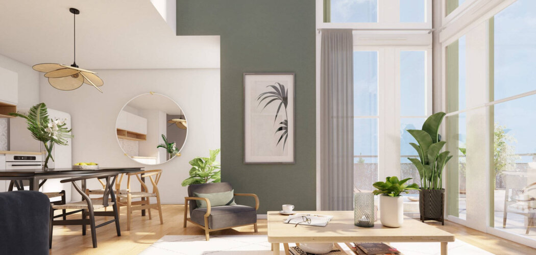 Programme immobilier neuf Village Eiffel 2 - Lot 2 - Le Blanc-Mesnil adresse moderne aux portes d’un parc (93150) - Référence : 16415