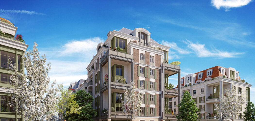 Programme immobilier neuf Village Eiffel 2 - Lot 2 - Le Blanc-Mesnil adresse moderne aux portes d’un parc (93150) - Référence : 16415