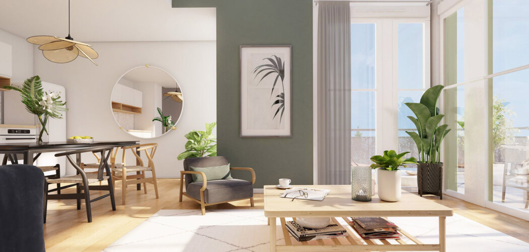 Programme immobilier neuf Village Eiffel 3 - Lot 4 - Le Blanc-Mesnil au sein du quartier de La Molette (93150) - Référence : 16708