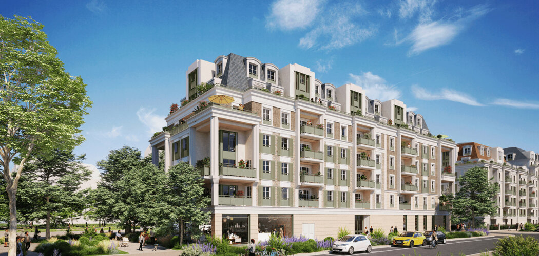 Programme immobilier neuf Village Eiffel 3 - Lot 4 - Le Blanc-Mesnil au sein du quartier de La Molette (93150) - Référence : 16708