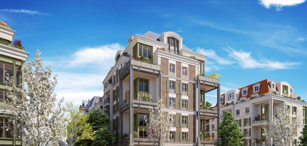 Programme immobilier neuf Village Eiffel 3 - Lot 4 - Le Blanc-Mesnil au sein du quartier de La Molette (93150) - Référence : 16708