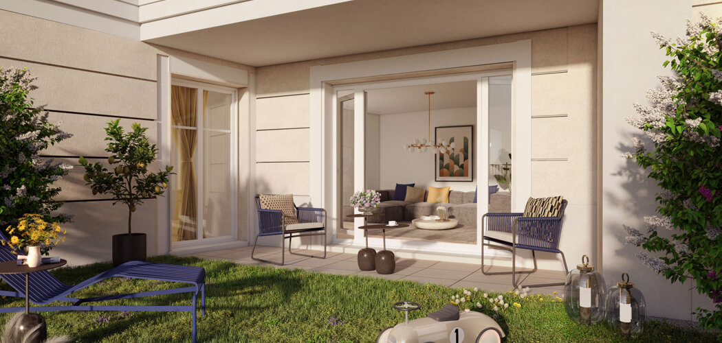Programme immobilier neuf Esprit 153 - Le Blanc-Mesnil, logements neufs et mobilité douce près du RER B (93150) - Référence : 15957