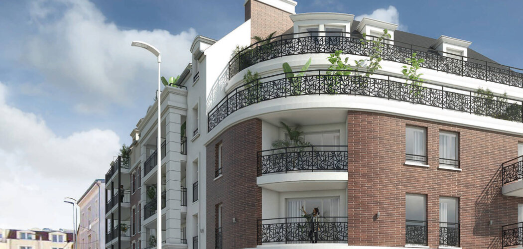 Programme immobilier neuf 98 République -  Le Blanc-Mesnil : logements neufs sécurisés et élégants en centre-ville (93150) - Référence : 14941
