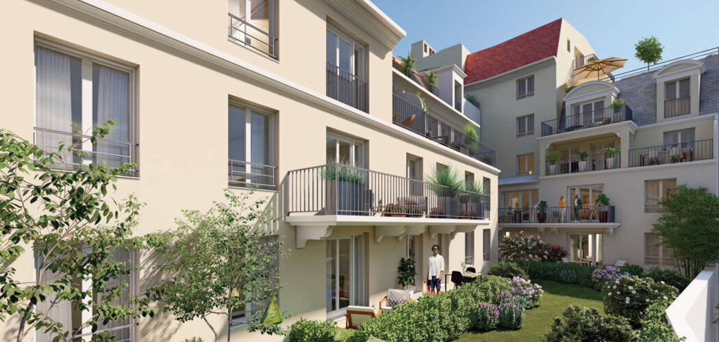 Programme immobilier neuf 14 BARBUSSE - Le Blanc-Mesnil proche de Paris en RER B (93150) - Référence : 16076