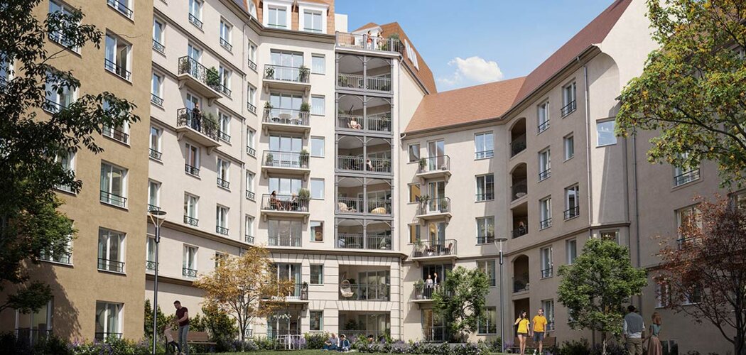 Programme immobilier neuf Maestria - Le Blanc-Mesnil : Résidence studio–T4 avec cadre résidentiel et confort optimisé proche des transports (93150) - Référence : 14809