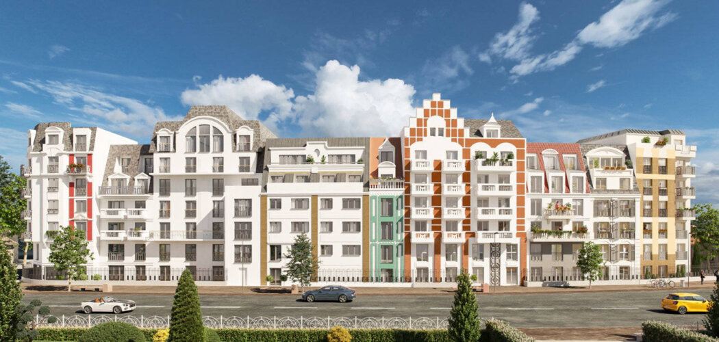 Programme immobilier neuf LA RÉSIDENCE DES PETITS PONTS - Le Blanc-Mesnil : Résidence studio–T5 avec cadre résidentiel et confort optimisé proche des transports (93150) - Référence : 18006
